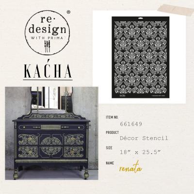 Prima Marketing Re-Design Stencil - Kacha Anisa