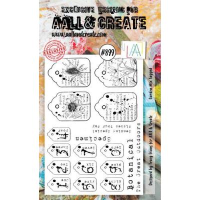 AALL & Create Clear Stamps Nr. 899 - Garden Mix Tagged