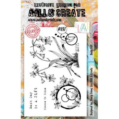 AALL & Create Clear Stamps Nr. 897 - Daily Gift