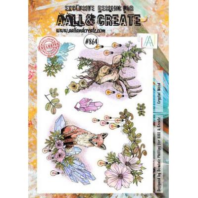 AALL & Create Clear Stamp Nr. 864 - Crystal Wood