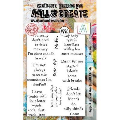 AALL & Create Clear Stamps Nr. 790 - Dee Says