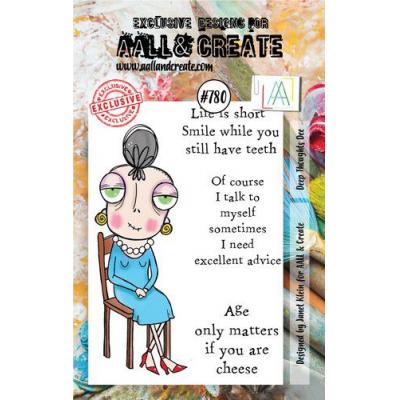 AALL & Create Clear Stamps Nr. 780 - Deep Thoughts Dee