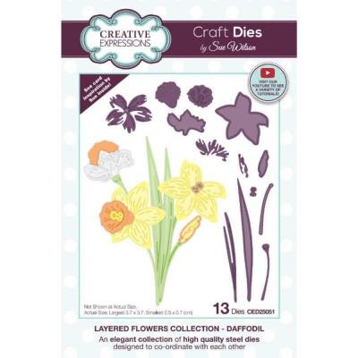 Creative Expressions Sue Wilson Craft Dies - Daffodil