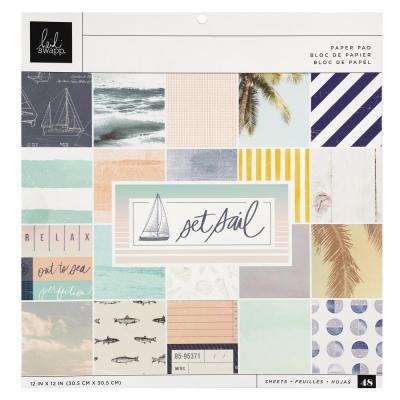 American Craft Heidi Swapp Set Sail Designpapiere - Paper Pad