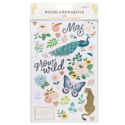 American Crafts Maggie Holmes Woodland Grove Sticker - Sticker Book