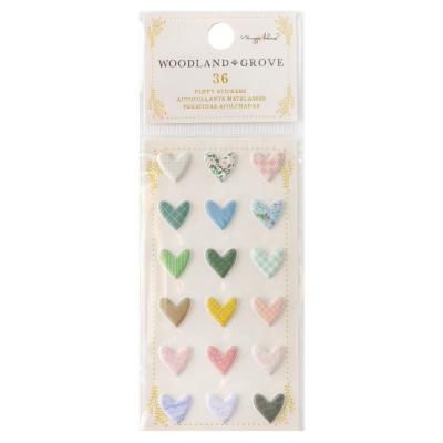 American Crafts Maggie Holmes Woodland Grove Sticker - Mini Puffy Stickers