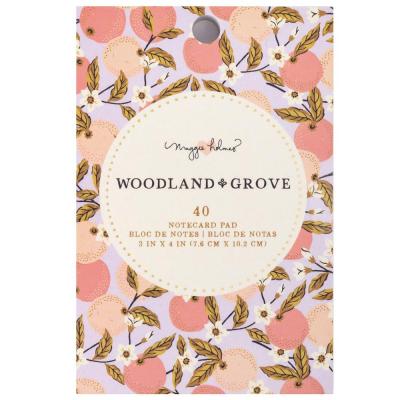 American Crafts Maggie Holmes Woodland Grove Die Cuts - Journaling Pad