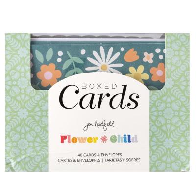 American Crafts Jen Hadfield Flower Child Karten - Card Kit