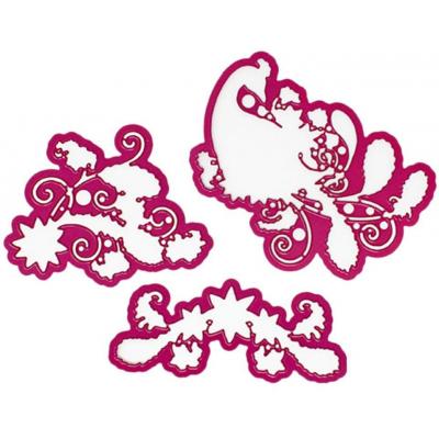 Heartfelt Creations Cut & Emboss Dies - Peacock & Posies