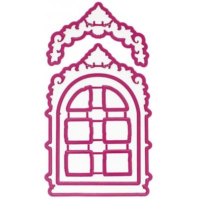 Heartfelt Creations Cut & Emboss Dies - Ornate Window