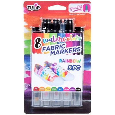 Tulip Textilfarbe - abric Markers Brush Watercolor Rainbow