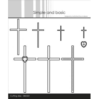 Simple and Basic Cutting Dies - Crosses