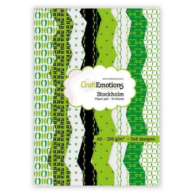 CraftEmotions Stockholm Designpapiere - Paper Pad