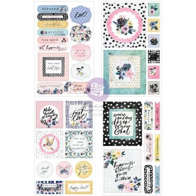 Prima Marketing Spring Abstract Sticker - Cut-Out & Sticker Sheets