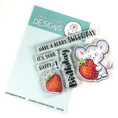 Gerda Steiner Clear Stamps - Strawberry Mouse