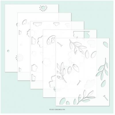Concord & 9th Layering Stencils - Sweet Bee