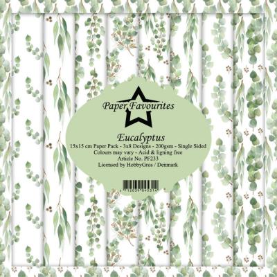 Dixi Craft Paper Favourites Eucalyptus Designpapiere - Paper Pack