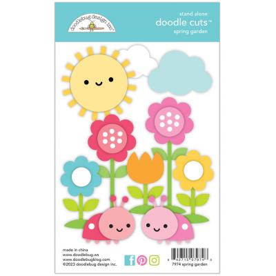 Doodlebug Design Over The Rainbow Doodle-Cuts - Spring Garden
