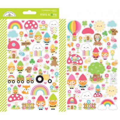 Doodlebug Design Over The Rainbow Sticker - Mini Icons Stickers