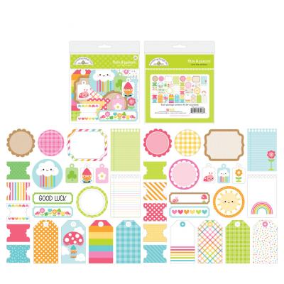 Doodlebug Design Over The Rainbow Die Cuts - Bits & Pieces