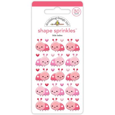 Doodlebug Design Over The Rainbow Sticker - Little Ladies