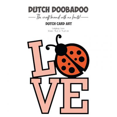 Dutch DooBaDoo Dutch Card Art - Ladybug Love