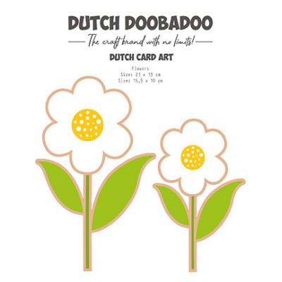 Dutch DooBaDoo Dutch Card Art - Flowers
