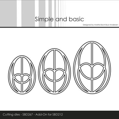 Simple and Basic Cutting Dies - Easter Egg