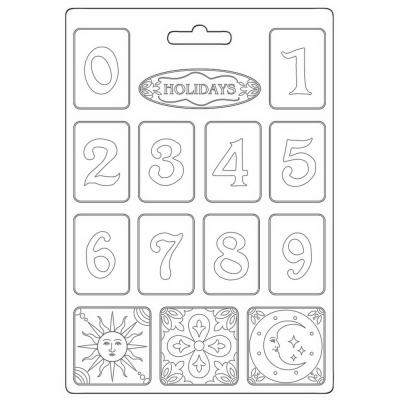 Stamperia Blue Dream Mould - Numbers