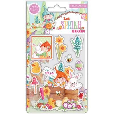 Craft Consortium Let Spring Begin Clear Stamps - Let Spring Begin