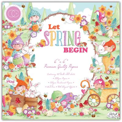 Craft Consortium Let Spring Begin Designpapiere - Paper Pad