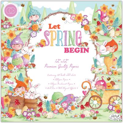 Craft Consortium Let Spring Begin Designpapiere - Paper Pad