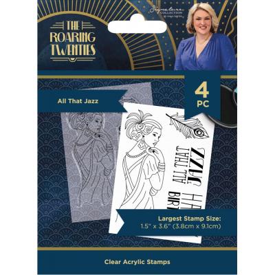 Crafter’s Companion The Roaring Twenties Clear Stamps - All That Jazz