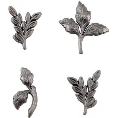 dea-ology Tim Holtz Metal Adornments Embellishments - Foliage