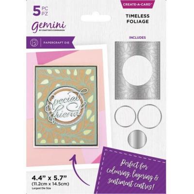 Gemini Create-a-Card Dies - Timeless Foliage