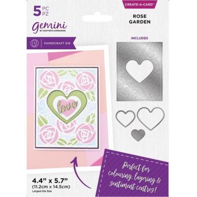 Gemini Create-a-Card Dies - Rose Garden