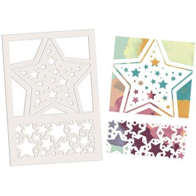 Polkadoodles Stencil - Star Time Creative