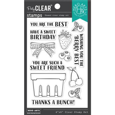 Hero Arts Clear Stamps - Berry Basket
