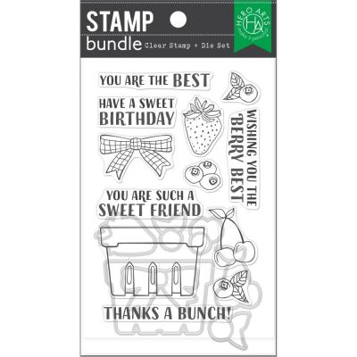 Hero Arts Clear Stamps And Dies - Berry Basket