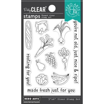 Hero Arts Clear Stamps - Farmer's Market Icons