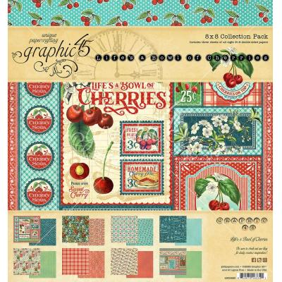 Graphic 45 Life's A Bowl Of Cherries Designpapiere - Collection Pack