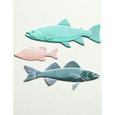 Memory Box 3D Folder & Die - Freshwater Fish
