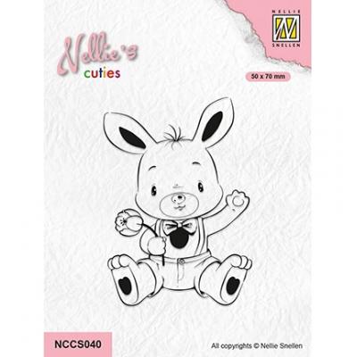 Nellie's Choice Clear Stamp - Bunny
