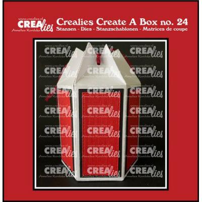 Crealies Create A Box CCAB24 Stanzschablonen - Hexagon-Box