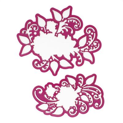 Heartfelt Creations Cut & Emboss Dies - Feathery Florals