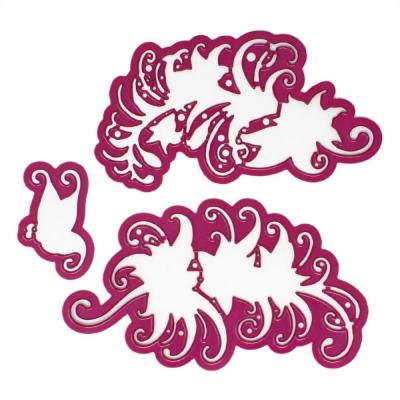 Heartfelt Creations Cut & Emboss Dies - Petite Feathery Florals