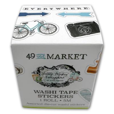 49 And Market Vintage Artistry Everywhere Washi Tape - Washi Sticker Roll