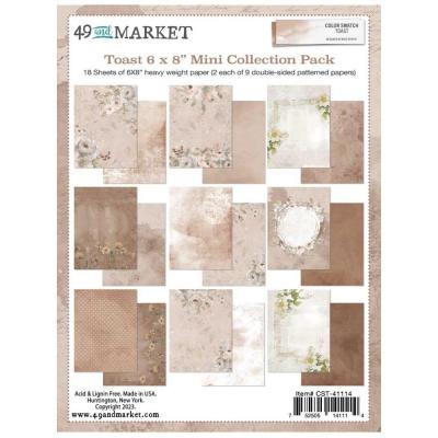 49 and Market Color Swatch Toast Designpapiere - Mini Collection Pack
