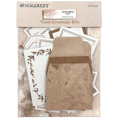 49 and Market Color Swatch Toast Die Cuts - Envelope Bits