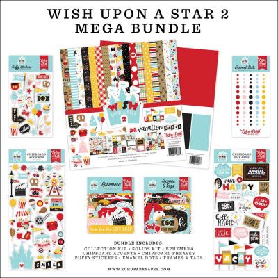 Echo Park Wish Upon A Star 2 Designpapiere - Mega Bundle